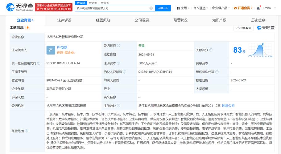 嚴益劍 以5000萬注冊資本切入AI基礎軟件開發，價值與隱憂并存